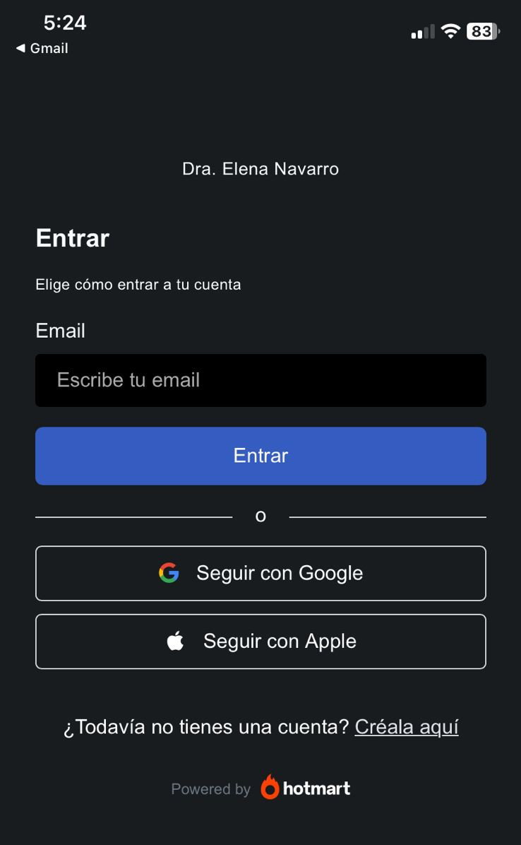 Paso 4: Accediendo a la plataforma